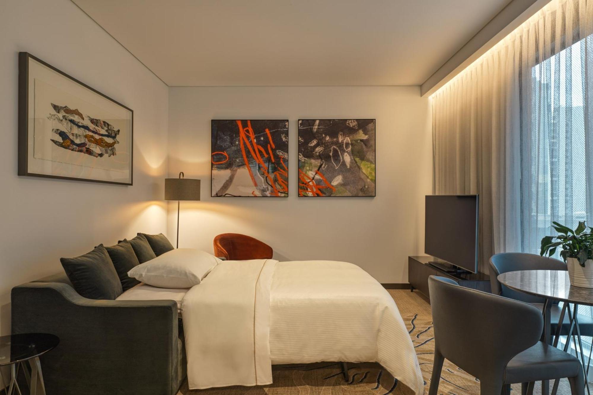 The Westin Brisbane Exterior foto A bedroom at the hotel